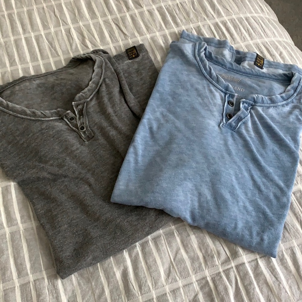 2 Lucky Brand short sleeve size large